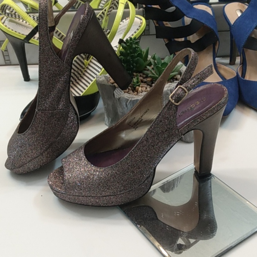 Madden Girl Glitter Heel